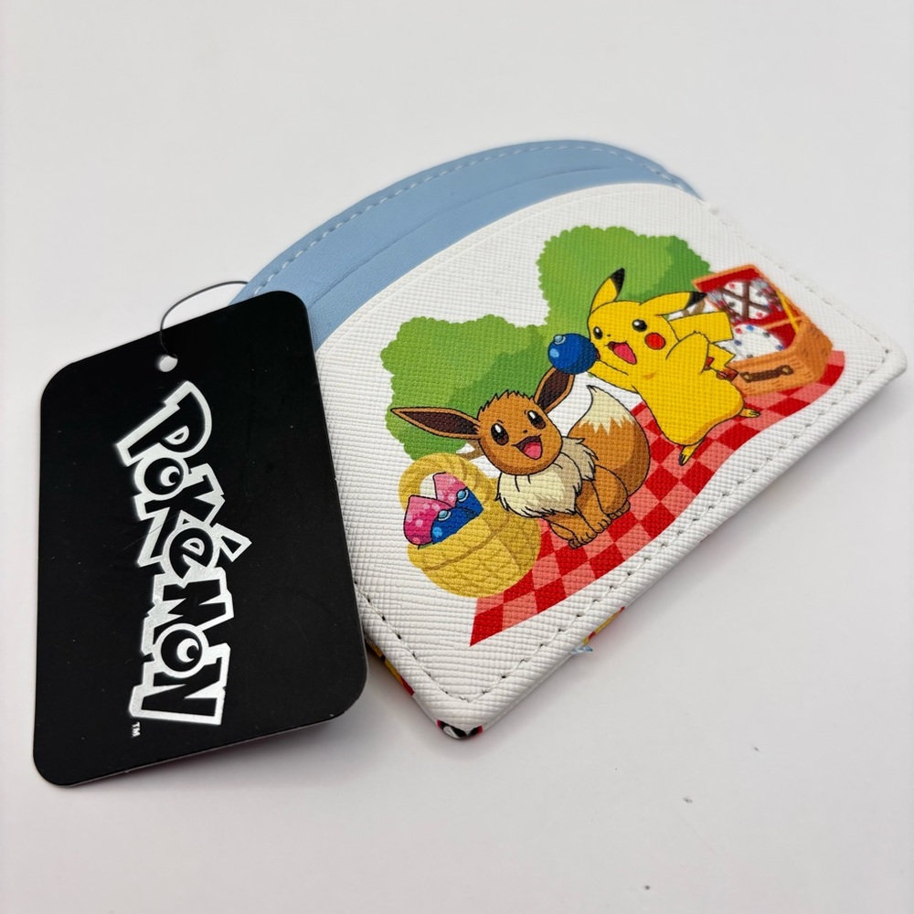 Bioworld Pokemon Card Holder Pokemon Pikachu Wallet Kawaii Eevee Pokemon Wallet